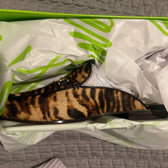 Sam Edelman Men's Tiger Print Loafers - Picture 3 of 5